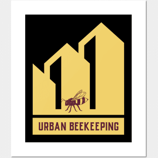 Urban Beekeeping, Beekeepers, Beekeeping,  Honeybees and beekeeping, the beekeeper Posters and Art